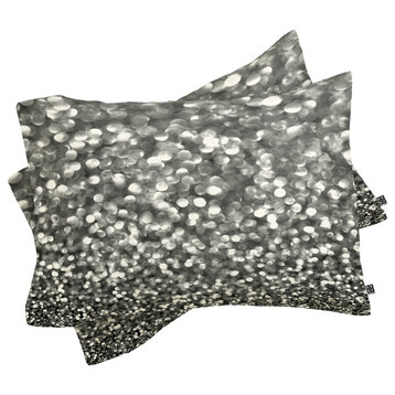 Deny Designs Lisa Argyropoulos Steely Grays Pillow Shams, King