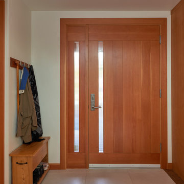 Ample space for storing coats and shoes upon entry to our homes.