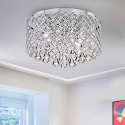 4-Light Flush Mount - Flush-mount Ceiling Lighting