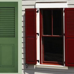 Combination Shutter - Window Treatments