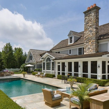 Transitional Interiors in Purchase, NY