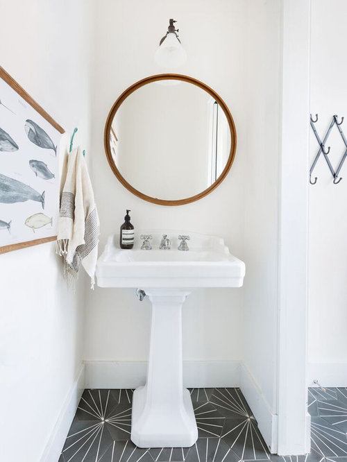 Best Midcentury Powder Room Design Ideas & Remodel Pictures Houzz