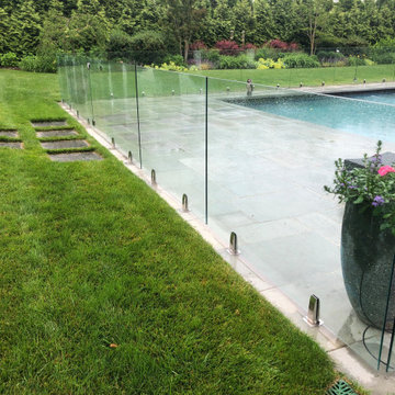Frameless Glass Pool Fence - Watermill, NY