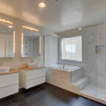 Elegant Modern Bathroom at Elm Reed
