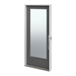 Masonite VistaGrande Flush-Glazed Full Lite fiberglass exterior door - Interior Doors