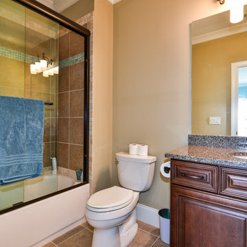 Transitional Custom Powder Room - Marietta, GA