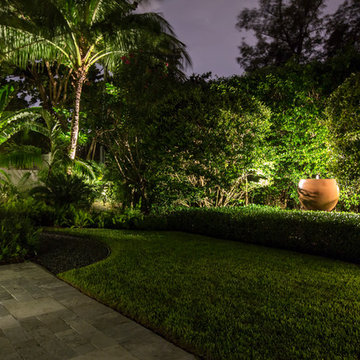 South Florida Sandy Hammock and Grass Yard in Delray Beach