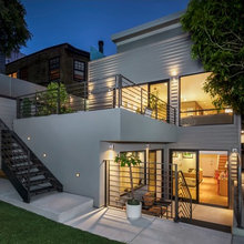 Backyard balcony
