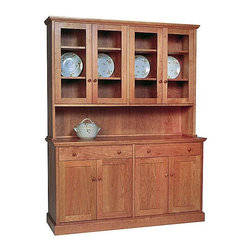 New England Shaker Buffet & Hutch - Buffets And Sideboards