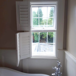 Tier on tier shutters and caf&eacute; style shutters installed in Drumcondra, Dublin 7. - Products