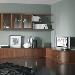 Italian Wall Unit Trend 223 by Artigian Mobili - $3,215.00 - Entertainment Centers And Tv Stands