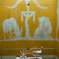 RL Goins Verre eglomise Wall Panels - Wall Panels
