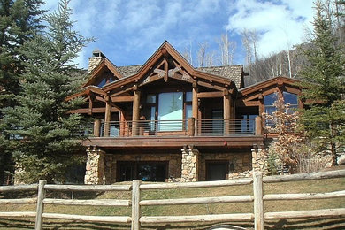 Misc. exterior elevations of projects completed in Aspen Colrado