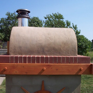 The Koval Family Wood Fired Brick Pizza Oven in Michigan