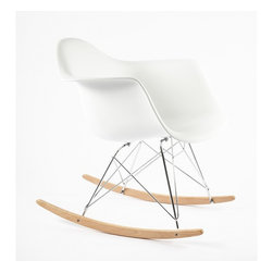 Stilnovo Midcentury Molded Rocking Chair - Rocking Chairs