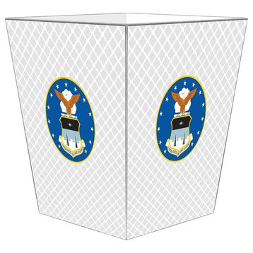 WB7304, United States Air Force Academy Wastepaper Basket