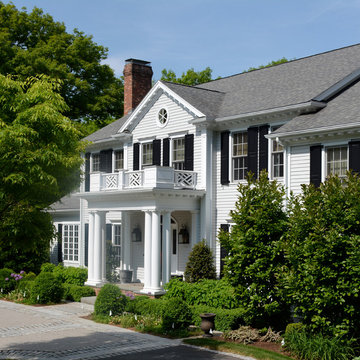 Facelifted main house