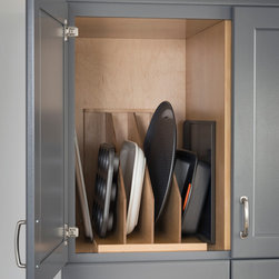 Tray Divider with 3 Sections - Pantry And Cabinet Organizers