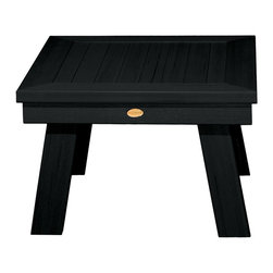 Highwood USA, LLC. - Highwood USA, LLC. AD-DSST1-BKE Pocono Deep Seating side-Table - Outdoor Side Tables