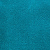 Aquamarine Velvet Turquoise Luxury Throw Pillow, 20"x30" Queen
