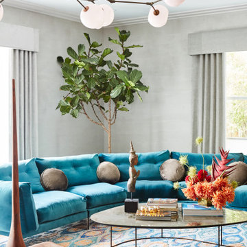 Pac Heights Residence - Living Room