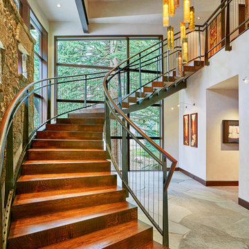 Custom Floating Staircase