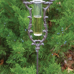 April Showers Stake Rain Gauge - Outdoor Decor
