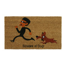 beware of dog mat