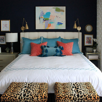 Bold & Eclectic Master Bedroom