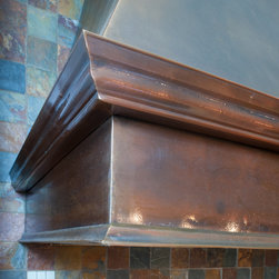 Dark Maple Kitchen - Range Hoods And Vents