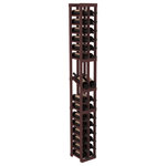 Wine Racks America - 2 Column Display Row Wine Cellar Kit, Pine, Walnut - Make your best vintage the focal point of your wine cellar. High-reveal display rows create a more intimate setting for avid collectors wine cellars. Our wine cellar kits are constructed to industry-leading standards. You'll be satisfied. We guarantee it.