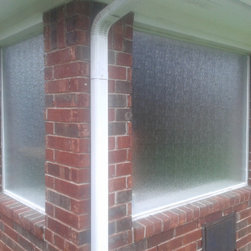 Rain Textured Tempered Windows - Windows