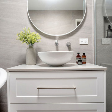 Classical Timeless Bathroom Design by Intrend Bathroom and Interiors