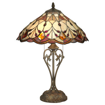 Dale Tiffany TT70699 Marshall - Two Light Table Lamp