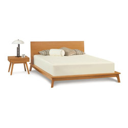 Catalina Cherry Platform Bed - Platform Beds