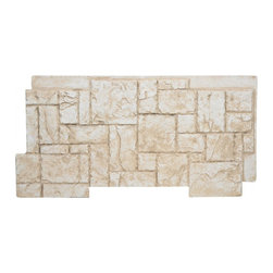 149-JAGGED CASTLE STONE WALL PANEL - Wall Panels