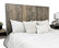 Handcrafted Headboard, Hanger Style, Classic Gray, California King