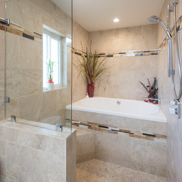 Oceanside Wet Room Master Bathroom Remodel