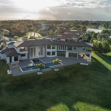Florida Modern Custom Home by Orlando Custom Homebuilder Jorge Ulibarri