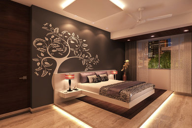 luxury bedroom in bombay