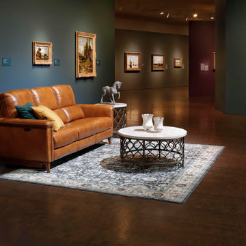 Calypso Leather Power Reclining Sofa – Midcentury Form, Modern Comfort