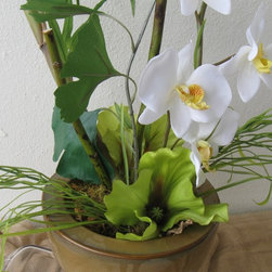 Silk Floral Arrangements  Contemporary / Asian - Artificial Flower Arrangements