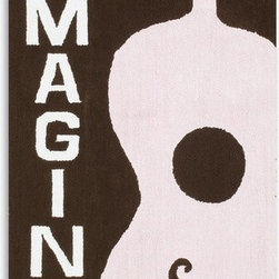 Imagine Brown Rug - Nursery Decor
