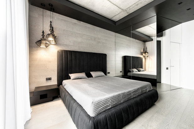 Современный Спальня by Geometrix Design