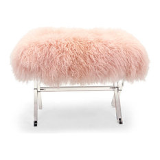 50 Most Popular Pink Vanity Stools And Benches For 2020 Houzz