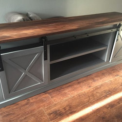 Barn door console - Products