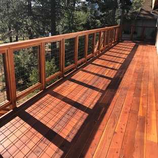 ロサンゼルスのおしゃれなデッキの写真