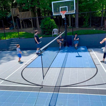 SNAPSPORTS® Family Backyard Home Court