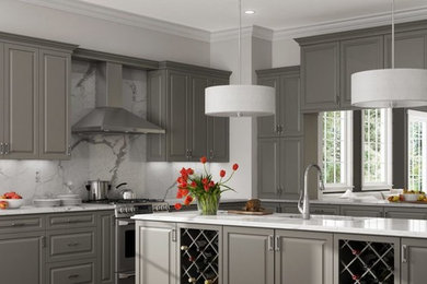 Introducing New Dove Gray Paint for Maple Doors