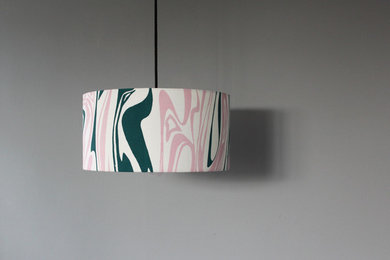 Hand printed Lampshades